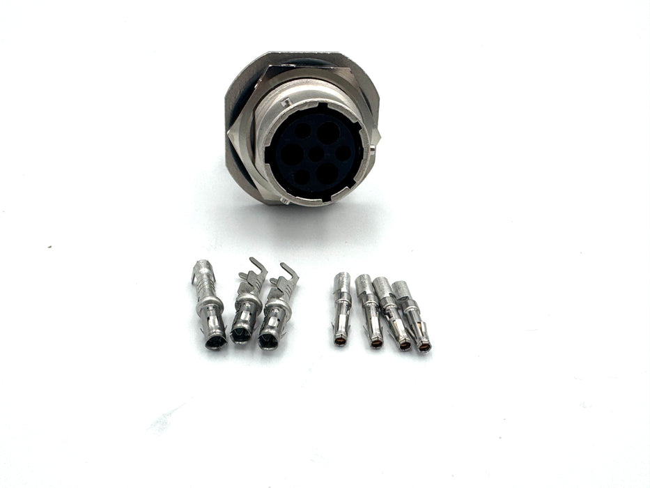 Connector | Trident 7 Pin Female Ultimate Kit for Bobcat - Machine Side (QTY 1) | SG-KIT-TRIDENT-UF | Skid Steer Genius