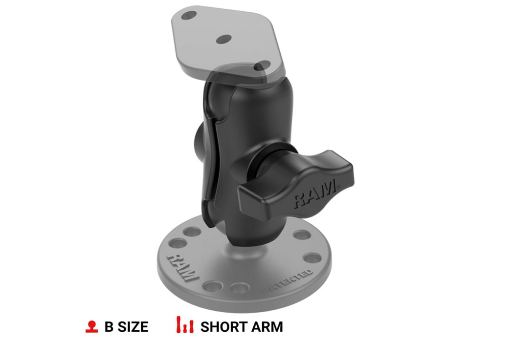 Ram Mount | RAM Mounts RAP-B-201U-A  | Skid Steer Genius