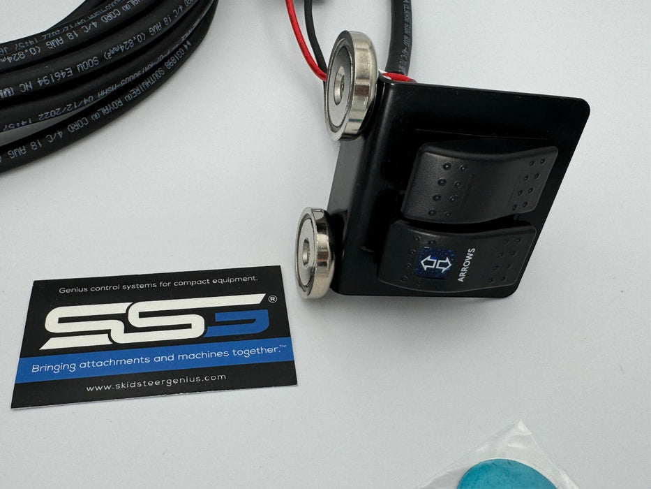 Switch Controller | Add 2 Switches to Any Machine | SG-ASW-100 | Skid Steer Genius | Skid Steer Genius