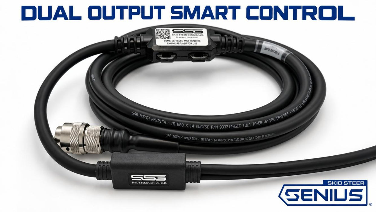 7 Pin (2 Output Deutsch Kit) Controller For Bobcat® Loaders, Toolcat & Versahandler - 9 Foot Cable