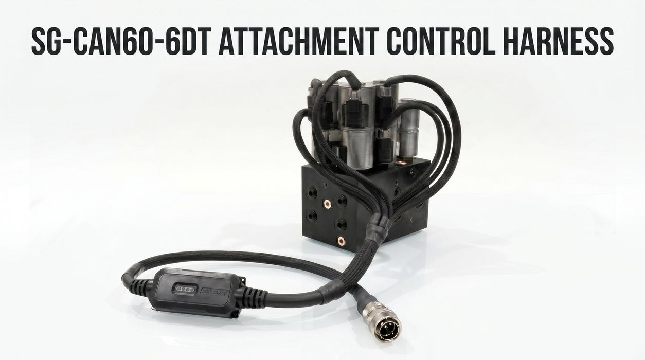 7 Pin (6 Output Deutsch Kit) Controller For Bobcat® Loaders, Toolcat & Versahandler - 6 Port | SG-CAN60-XX