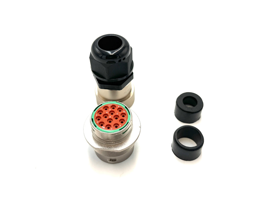 Genius 14 Pin Female Connector - Attachment Side (QTY 1) | SG-CPF14-100