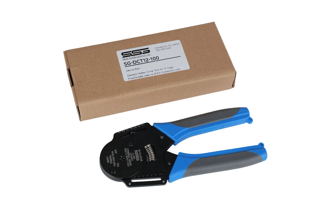 Tool | Deutsch 8 Pin Crimping Tool | SG-DCT12-100 | Skid Steer Genius