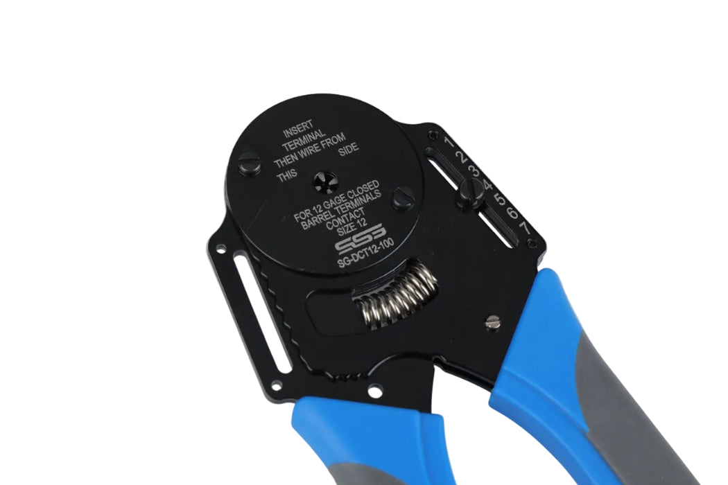 Tool | Deutsch 8 Pin Crimping Tool | SG-DCT12-100 | Skid Steer Genius