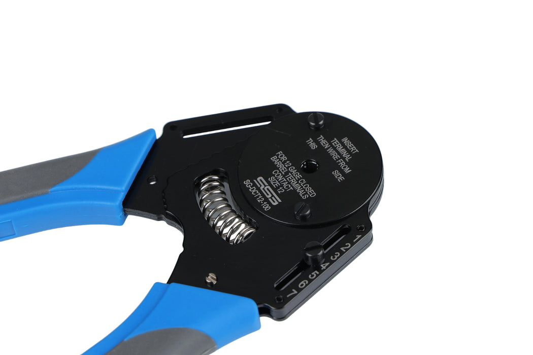 Tool | Deutsch 8 Pin Crimping Tool | SG-DCT12-100 | Skid Steer Genius