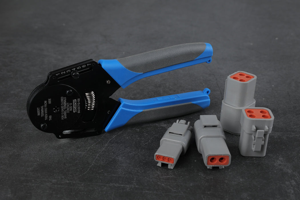 Tool | Deutsch 8 Pin Crimping Tool | SG-DCT12-100 | Skid Steer Genius