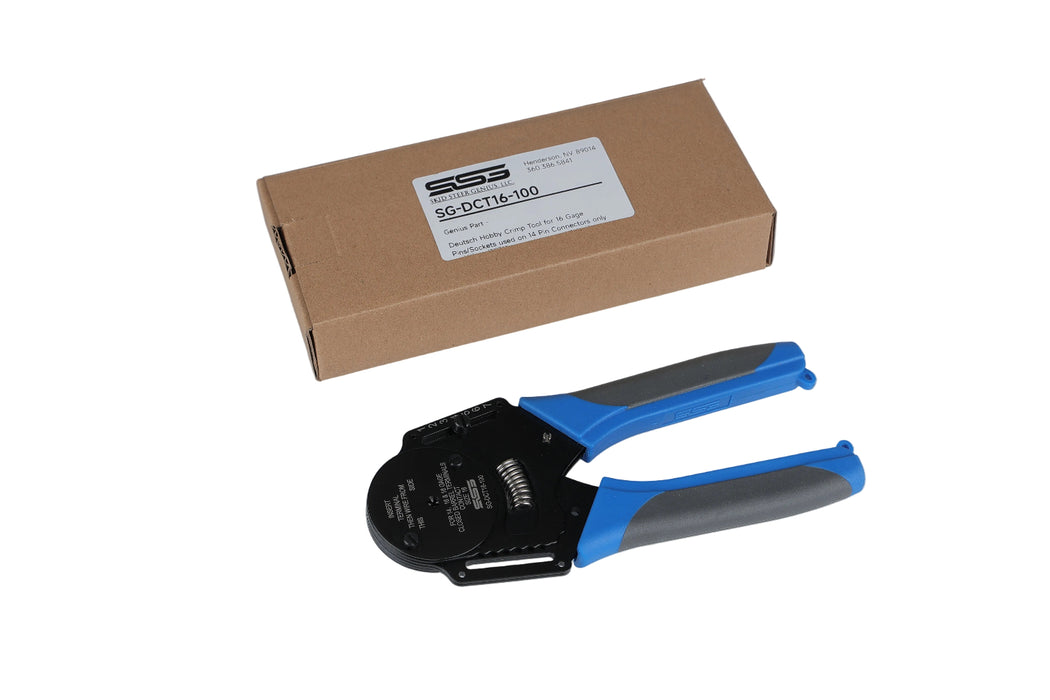 Tool | Hobby Deutsch Crimping Tool | SG-DCT16-100 | Skid Steer Genius