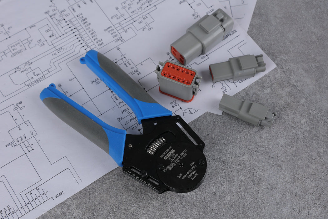 Tool | Hobby Deutsch Crimping Tool | SG-DCT16-100 | Skid Steer Genius