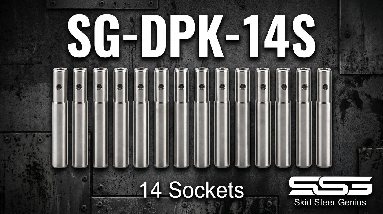 Deutsch Socket Pack (QTY 14) for Bobcat, Caterpillar D-Series, Kubota, John Deere | SG-DPK-14S