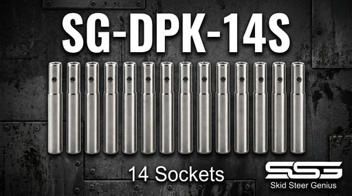 Deutsch HD 14-Pin Female Socket Pack (14 Sockets) for Bobcat Cat D-Series Kubota John Deere | Skid Steer Genius