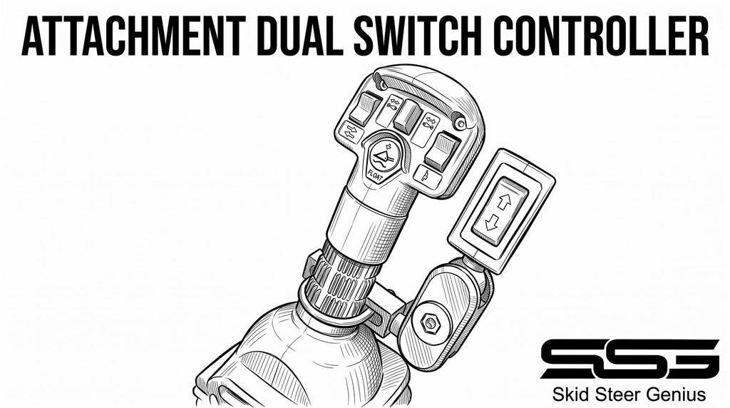 Attachment Dual Switch Control| Skid Steer Genius