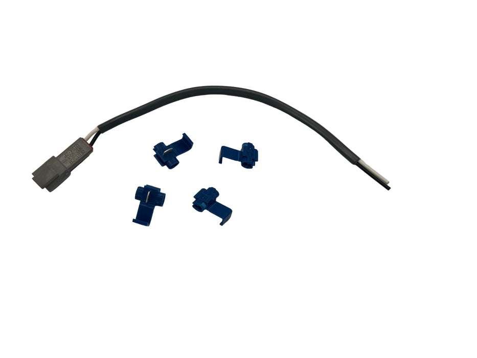 Deutsch 2 Pin Receptacle comes with 4 x Scotchlok Wire taps