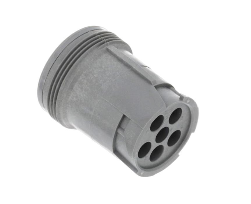 Connector | Deutsch 6 Pin Female Receptacle Kit - CID Attachment Side (QTY 1) | SG-HD14-6-96P-KIT | Skid Steer Genius