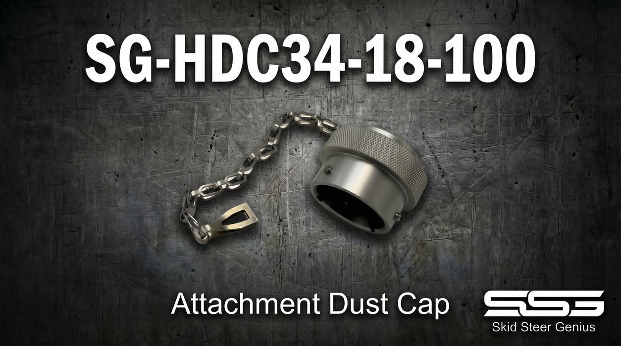 Harness Connectors | Deutsch HD Dust Cap - Attachment Side - 8 or 14 Pin Deutsch | SG-HDC34-18-100 | Skid Steer Genius