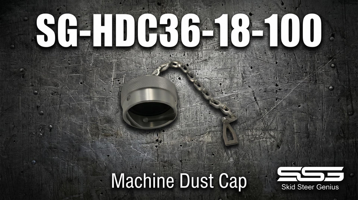 Harness Connectors | Deutsch HD Dust Cap - Machine Side - 8 or 14 Pin Deutsch | SG-HDC36-18-100 | Skid Steer Genius