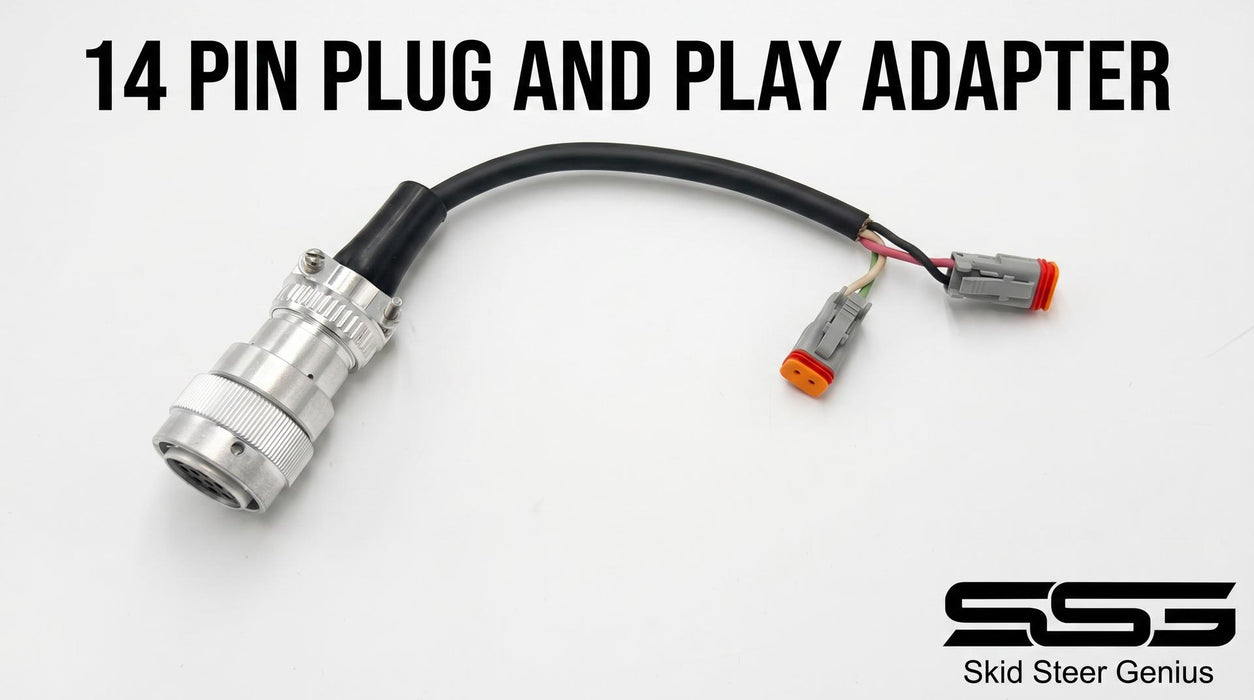 Pp2 Adapter Module Deutsch HD 14 Pin | Plug and Play Dual Output | SG-PP2-14 — Skid Steer ...