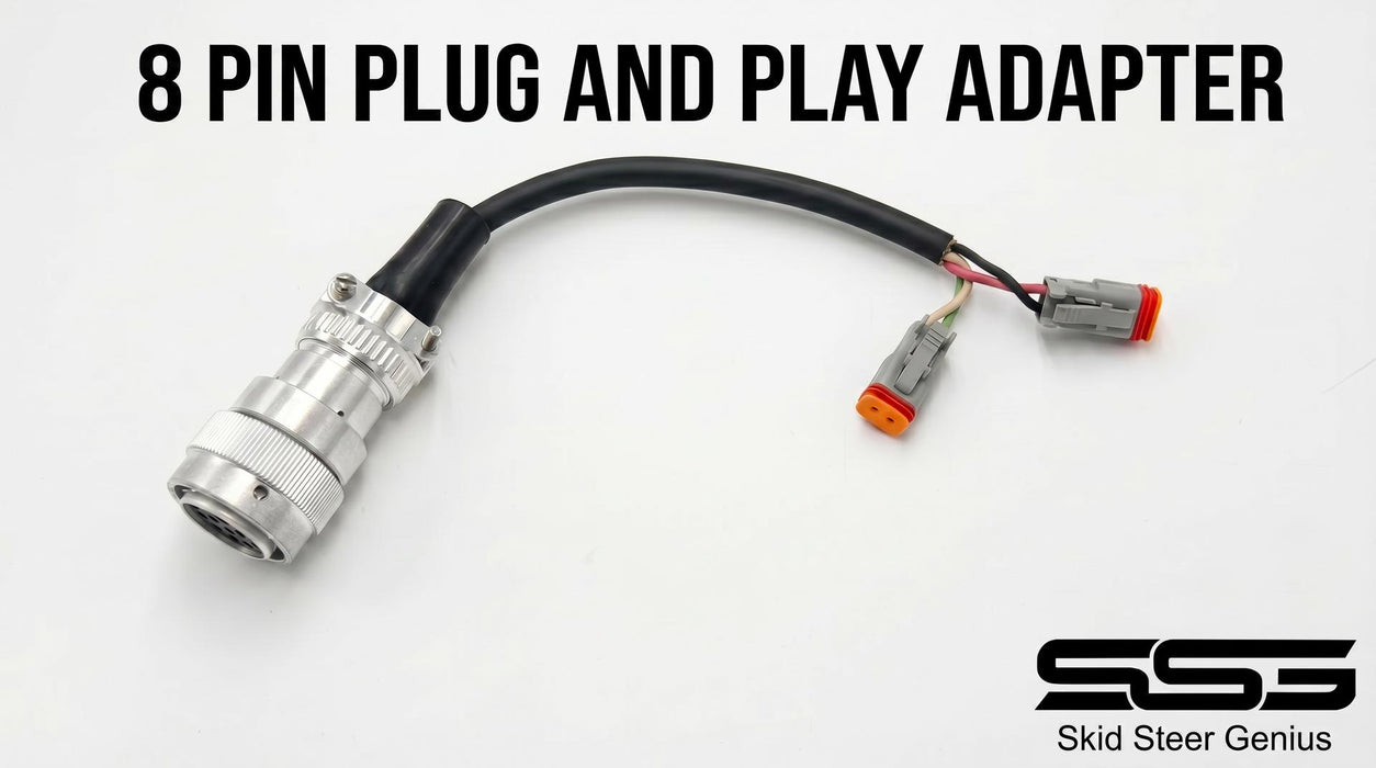 Deutsch HD 8 Pin | Plug and Play Dual Output Cat ABC, Terex, ASV | SG-PP2-8