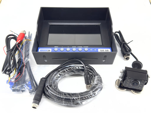 Wired Backup Camera System for Skid Steer Loader – Camera Mount View | Skid Steer Genius
