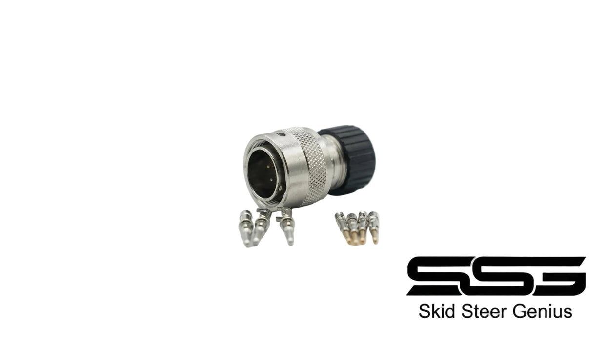 Trident 7 Pin Female Connector for Bobcat - Machine Side (QTY 1) | SG-KIT-TRIDENT-F-KIT