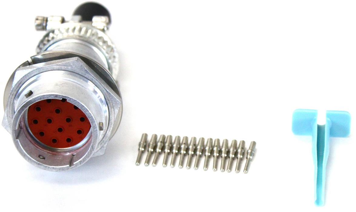 Connector | Deutsch 14 Pin Male Kit - Machine Side (QTY 1) | SG-KIT-DT-14-M| Skid Steer Genius