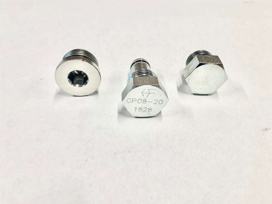 KIts | Cavity Plug Kit - Run a Bobcat Cement Mixer or Mulcher w/o Hood on Any Machine - SG-CP-100 | Skid Steer Genius