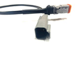 SG-DTR-DTP-18 - 18" Adapter Cable Extension | Skid Steer Genius
