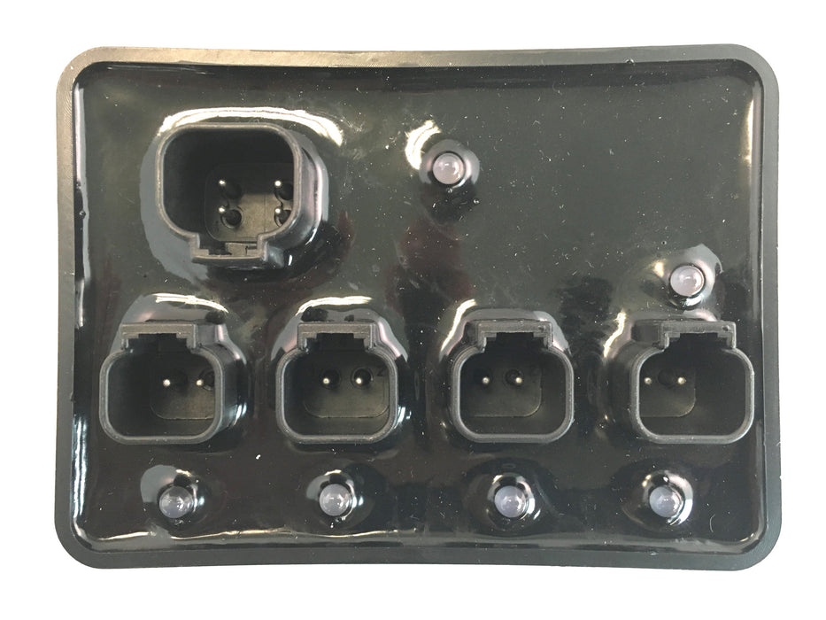CAN Adapters | 7 Pin Controller For Bobcat® Loaders, Toolcat & Versahandler - 4 Port | SG-CB-4000A-100-KIT | Skid Steer Genius
