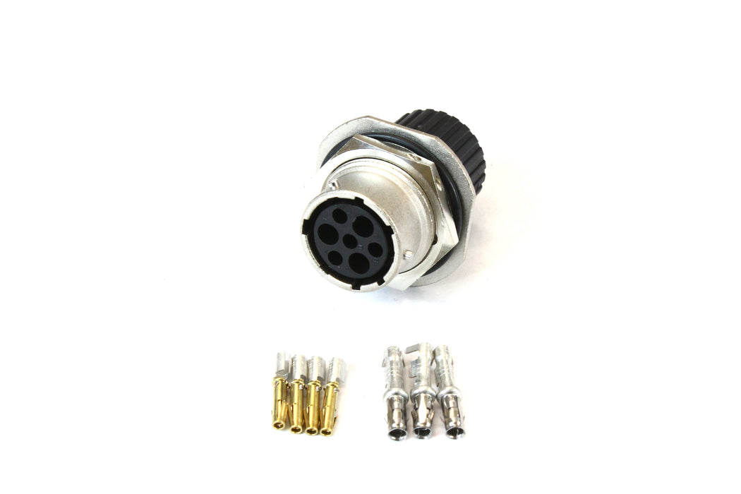 Connector | Trident 7 Pin Female Connector for Bobcat - Machine Side (QTY 1) | SG-KIT-TRIDENT-F | Skid Steer Genius