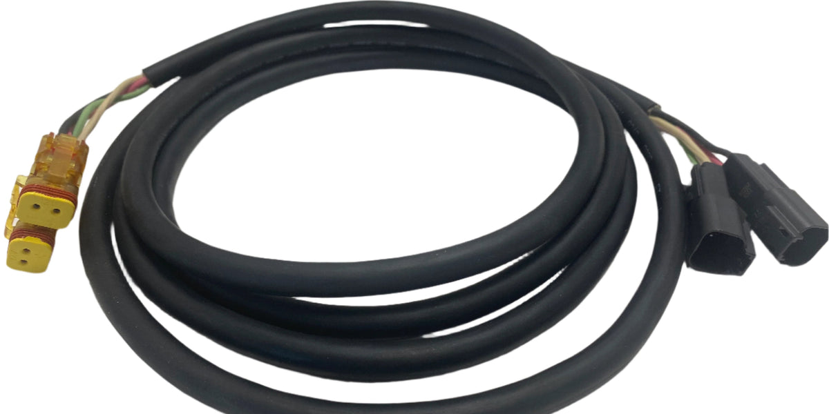 Deutsch 2 Receptacle to Plug Dual Adapter Cable Extension | SG