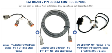 Bobcat 7 Pin CAN to Cat Dozer Control Kit