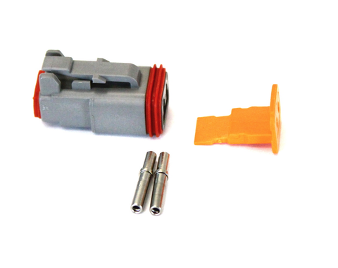 Deutsch - 2 Pin Plug (Qty 10) | Skid Steer Genius