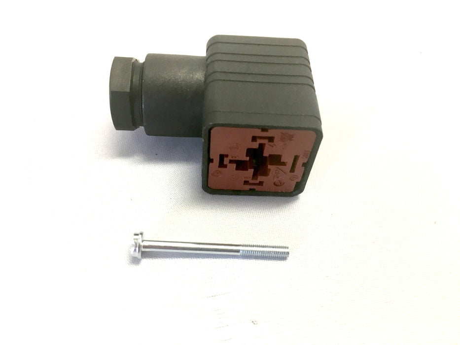 DIN Standard Electrical Connector for Skid Steer Attachment Harness Applications | Skid Steer Genius