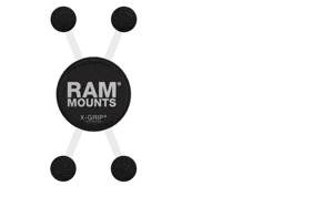 Ram Mount Phone Holder | RAM-B-166-UN7U | Skid Steer Genius